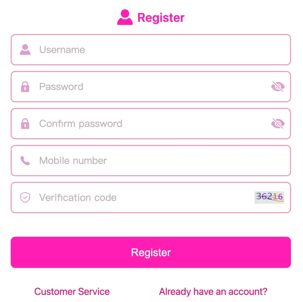 JILIZ register page for online casino account signup with login access games platform